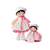 Lutka za bebe Perle K Tendresse Kaloo 25 cm u bijeloj haljini od nježne tkanine u poklon-kutiji od 0 mjeseci