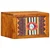 Noćni ormar s ladicama 2 pcs Smeđa 35 x 30 x 22 cm