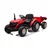 Otroški traktor 24V s prikolico rdeča