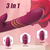 Paloqueth Rabbit Vibrator for Her with Shock Function Red