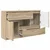 Kreveta Sonoma hrast 100 x 30 x 65,6 Konstruirano drvo