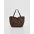 Reserved - Torba shopper od veštačkog antilopa - tamno braon - 192FE-89X