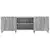 TV ormar Siva sonoma 150 x 31 x 52 cm Konstruirano drvo
