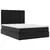 Krevet s od storage s madracem Crna 140 x 190 cm Lažna koža