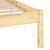 vidaXL Posteljni okvir iz trdne borovine 120x190 cm UK Small Double