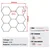 Hexagon LED tube 8 heads RGB 12V 410mm 35pcs