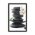 Plakat Zen kamni z lilijo - 60x90 silver