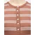GAP Top  svetlo rjava / bela