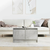 stol za kavu s ladicama beton sivi 70,5x70x40 cm