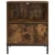 Noćni ormar s ladicama 2 pcs Dimljeni hrast 49 x 36 x 61 cm