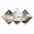 Wallity slika 4MDF180525719, 60x115 cm, 4 dijela