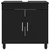 Toaletna jedinica Crna 60 x 35 x 60 cm Konstruirano drvo