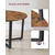 Songmics Klubska mizica, 88x88x47 cm, rjava