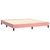 shumee Box spring postelja z vzmetnico roza 180x200 cm žamet