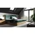 Boxspring postelja Wood 8 - 200x200 cm - hrast lancelot