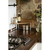 WENKO 53026100 - Polica LOUISA 30x30 cm bela/braon