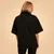 BeastPink Women‘s Bliss Oversized top Black