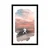 Plakat s paspartujem citat o fantaziji - Lloyd Alexander - 30x45 silver
