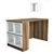 Hanah home Radni sto 120x75x65cm Orah