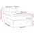 Vidaxl Box spring postelja z vzmetnico modra 80x200 cm blago