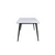 Venture Design Jedilna miza Jimmy 76x150x90 cm bela