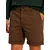 GUESS Hlače Myron Short  rjava