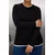 Trendyol Curve Ženska bluza Tbbaw26Af00040, Crna