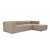 ATELIER DEL SOFA Ugaona garnitura Fora Brown