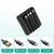 Power Bank Mirror LED Digital Display 10.000 mAh DC 5V/2.1A, Crni