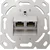 shumee Omrežna vtičnica RJ45 LogiLink Cat.6 UP, zaščitena PoE++, vodoravna, vgradna