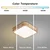Brilagi - LED stropna svetiljka WOODLINE SQUARE LED/32W/230V 3000/4000/6000K hrast 30x30