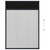 Den Plise komarnik za okna aluminij antraciten 80x120 cm
