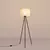 Sollux SL.1854 - Stojeća lampa NEVIA 1xE27/15W/230V mramor/bež