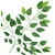 Deko UMETNO CVETLIČNI LIST FICUS BENJAMIN 60 CM