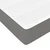 Vidaxl Box spring postelja z vzmetnico temno siva 160x200 cm blago