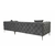 ATELIER DEL SOFA Ugaona garnitura Como Eco Right Anthracite