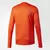 Adidas RS LS TEE M ENERGY, muška majica dug rukav za trčanje, narandžasta