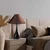 Opviq Stona lampa Luna-15267, 50x50x68 cm, IP20, Braon-crna