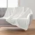 Kremno bela odeja iz mikroflanele 125x150 cm Mini Frosty – douceur dintérieur