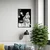 WallXpert metalni zidni ukras RT-AWD-034, Mlekarica po slici Johanesa Vermera, 58,5 x 41 cm, crni
