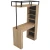 Hanah Home Barski sto JA117-3173, 120x55.6x198.8 cm, Orah