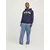 Jack & Jones Caleb Pulover Modra