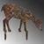 Atelier Del Sofa Dekorativna figura Gazelle -A 01, 64x72 cm, 1.5 mm