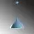 Opviq Luster Bitlisim, 42-133cm, O41 cm, Plavi
