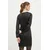 Obleka Armani Exchange črna barva, XW000037 AF10523