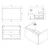 LOREA omarica z umivalnikom 141x46x51,5cm (70+70cm), desna, hrast alabama/bela mat - Rjava - 141x46x51,5 cm - Sapho - LOREA - 24 - MDF/laminat - 1410 - 460 - 515 - 14