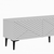 Hanah Home TV Komoda Felix, 160x44,1x31,4 cm, Bela