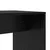 Stol s policom Crni hrast 138,5 x 55 x 143 cm Konstruirano drvo