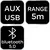 AUX-USB avtomobilski oddajnik
