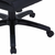 vidaXL Podesiva uredska okretna stolica od umjetne kože crna
